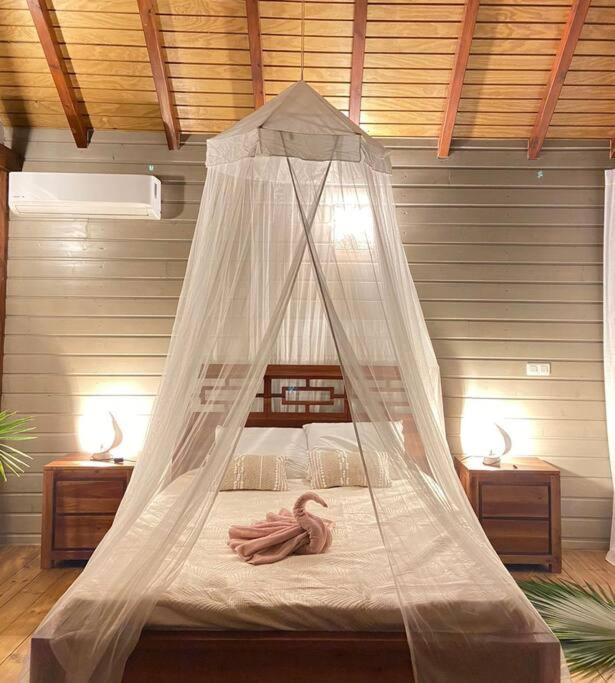 Eden Chalet, Spa Privatif Les Abymes Exterior foto